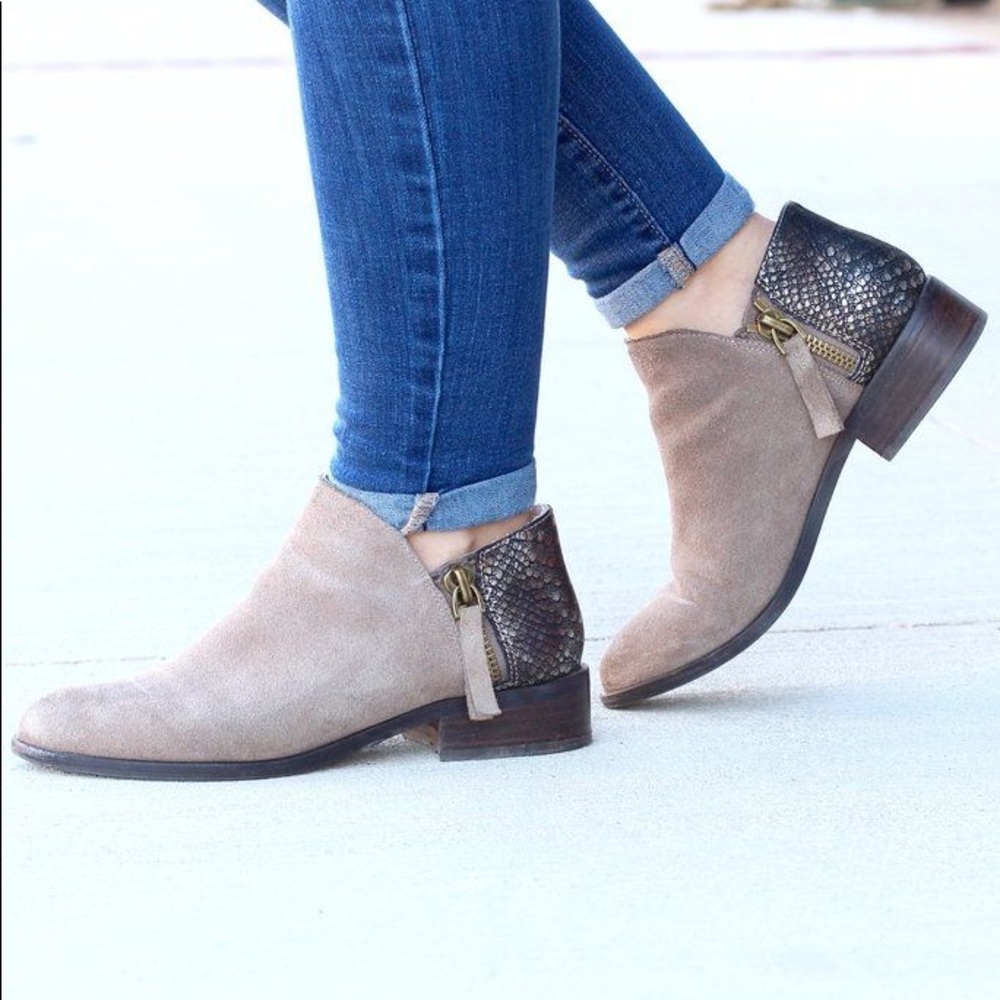 VERY VOLATILE | suede ankle boots size 8 - Picture 2 of 7